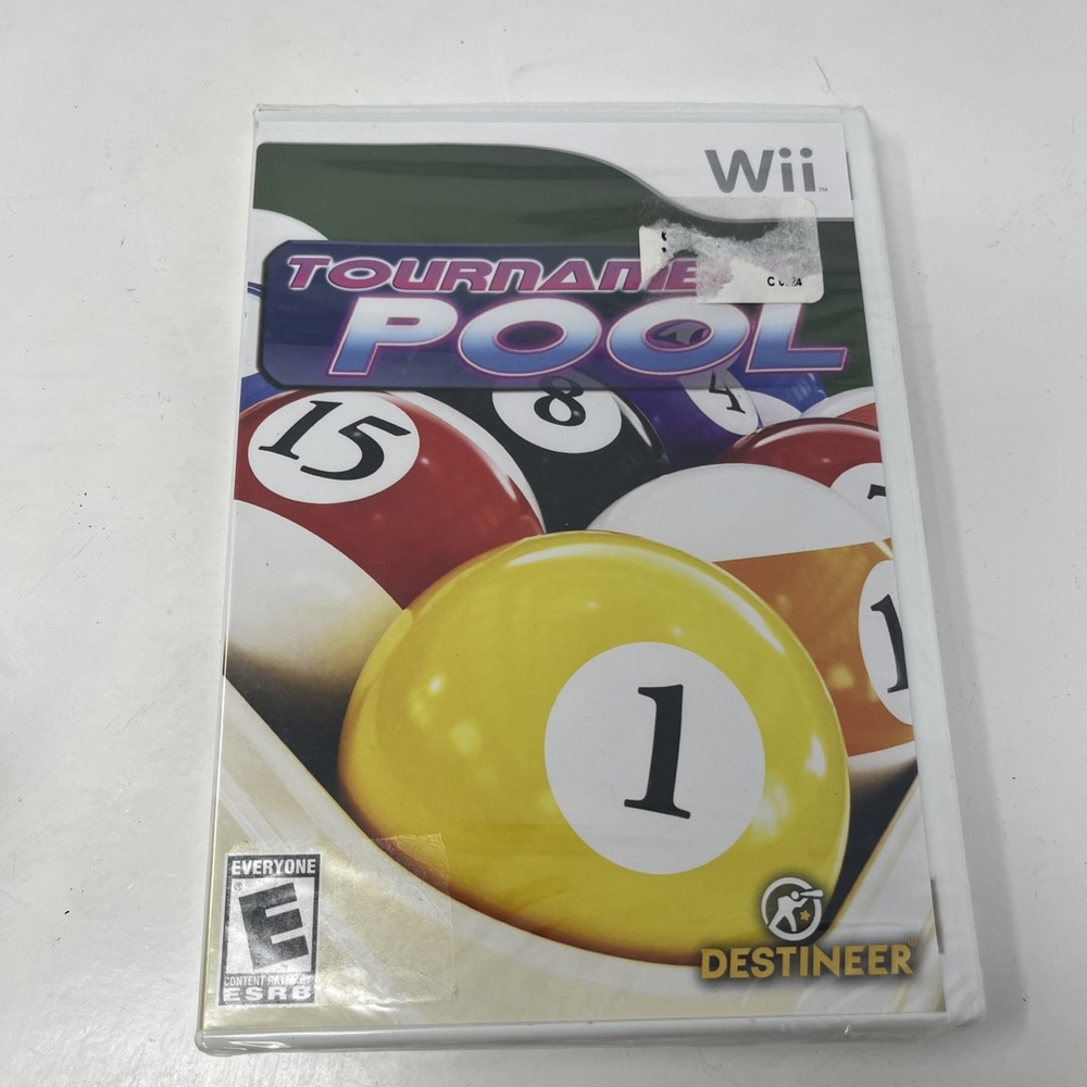 Tournament Pool Nintendo Wii Brand New & Factory Sealed!